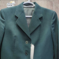Wool Show Jacket *xc, mnr hair & loose button threads, older
