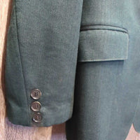 Wool Show Jacket *xc, mnr hair & loose button threads, older
