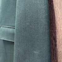 Wool Show Jacket *xc, mnr hair & loose button threads, older
