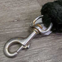Nylon Lead Rope, snap *fair, clean, stiff, knots, faded, snags, frays, rust

