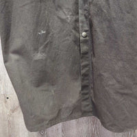 Low Rider Long Oilskin Coat *xc, clean, v.mnr rubs & hair
