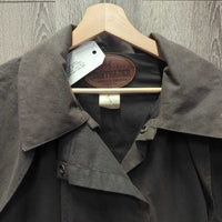 Low Rider Long Oilskin Coat *xc, clean, v.mnr rubs & hair
