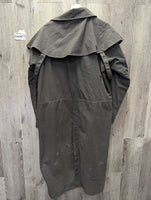 Low Rider Long Oilskin Coat *xc, clean, v.mnr rubs & hair
