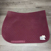 Thin Quilt Dressage Saddle Pad *vgc, clean, residue, hair, rubs, pills
