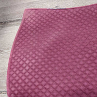 Thin Quilt Dressage Saddle Pad *vgc, clean, residue, hair, rubs, pills

