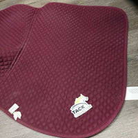 Thin Quilt Dressage Saddle Pad *vgc, clean, residue, hair, rubs, pills
