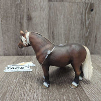 Collectors Black Forest Retired Horse Mare Toy Horse *xc, mnr stains

