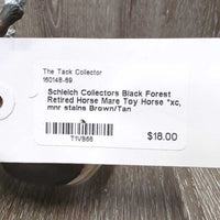 Collectors Black Forest Retired Horse Mare Toy Horse *xc, mnr stains
