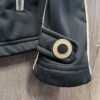 Soft Shell Fleece Lined Jacket, Reflective*gc, mnr stains, hair & pilly lining, edge stains & cracks?pulls
