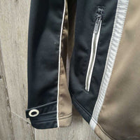 Soft Shell Fleece Lined Jacket, Reflective*gc, mnr stains, hair & pilly lining, edge stains & cracks?pulls
