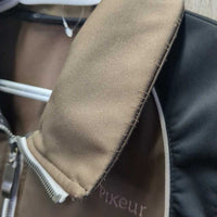 Soft Shell Fleece Lined Jacket, Reflective*gc, mnr stains, hair & pilly lining, edge stains & cracks?pulls
