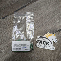 4 Toy Horse Ribbon & Chain Halters & Lead Ropes *xc/like new
