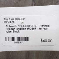 COLLECTORS - Retired Friesan Stallion #13667 *xc, ear rubs
