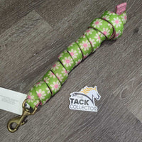 Flower Nylon Web Lead Rope? Dog Leash? *vgc, dirt?stains, hair, scratches
