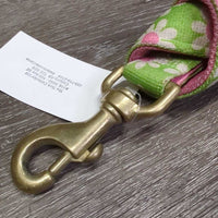Flower Nylon Web Lead Rope? Dog Leash? *vgc, dirt?stains, hair, scratches
