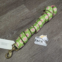 Flower Nylon Web Lead Rope? Dog Leash? *vgc, dirt?stains, hair, scratches
