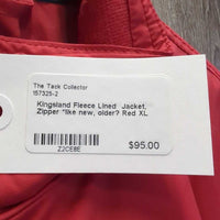 Fleece Lined Jacket, Zipper *like new, older?
