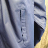 Mesh Lined Light - Rain Jacket, zip, Collar Hood *like new, older
