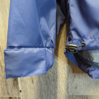 Mesh Lined Light - Rain Jacket, zip, Collar Hood *like new, older
