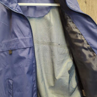 Mesh Lined Light - Rain Jacket, zip, Collar Hood *like new, older
