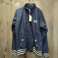 Light Bomber Jacket, zip, tags *new, mnr residue
