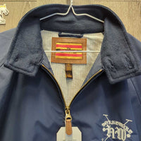 Light Bomber Jacket, zip, tags *new, mnr residue

