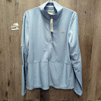 LS High Collar Insect Sheild Shirt, 1/2 zip up *like new
