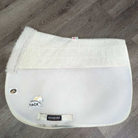 Non-Slip Top - Full Non-Slip Underside Jumper Saddle Pad *vgc/gc, hairy, stains, clean, clumpy, older?
