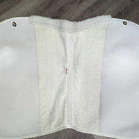 Non-Slip Top - Full Non-Slip Underside Jumper Saddle Pad *vgc/gc, hairy, stains, clean, clumpy, older?
