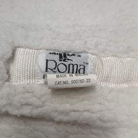 Non-Slip Fitted Hunter Saddle Pad *gc/fair, older, clean, clumpy, hairy seams, dingy, thin/rubbed edges
