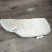 Foam & Fleece Half Pad *gc, clean, dingy. mnr hair, clumpy, residue, older
