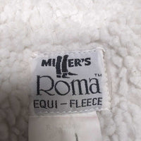 Foam & Fleece Half Pad *gc, clean, dingy. mnr hair, clumpy, residue, older
