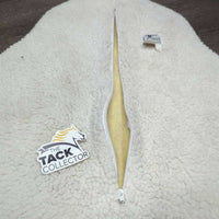 Foam & Fleece Half Pad *gc, clean, dingy. mnr hair, clumpy, residue, older
