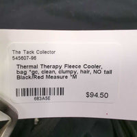 Fleece Cooler, bag *gc, clean, clumpy, hair, NO tail

