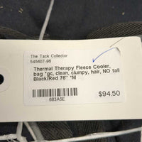 Fleece Cooler, bag *gc, clean, clumpy, hair, NO tail

