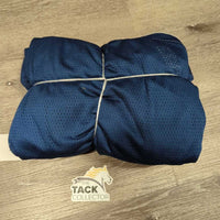 Nylon Mesh Cooler "Equi-Cup" *gc, clean, shrunk? v.wavy binding, stains, rubs, older?
