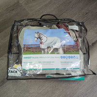 Cotton Sheet, disc front, detach neck, tail, bag *gc, clean, 0 wpf, stains, mnr snags, dingy, threads
