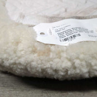 Sheepskin & Quilt Fitted Saddle Pad, Shimmable *vgc, clean, shrunk?.v.puckered, stiff mnr stains
