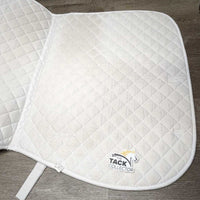 Quilt Jumper Saddle Pad *gc, clean, stains, rubs, pills, stains, dingy, older, threads
