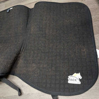 Thick Quilt Jumper Saddle Pad *vgc, clean, hairy
