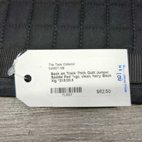 Thick Quilt Jumper Saddle Pad *vgc, clean, hairy
