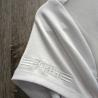 SS Sun Show Shirt, 1/3 Snap Up, Magnetic Collar, Mesh *gc/vgc, older, snags, runs

