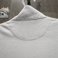 SS Sun Show Shirt, 1/3 Snap Up, Magnetic Collar, Mesh *gc/vgc, older, snags, runs
