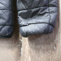 Light Puffy Jacket, Zipper "RMSJ" *gc/fair, clean, broken pocket zipper, clumpy fill
