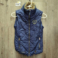 JUNIORS Puffy Vest, zipper *vgc, clean
