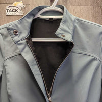 Light Jacket, Zipper *vgc, clean, older?, mnr cuff stain, seam puckers
