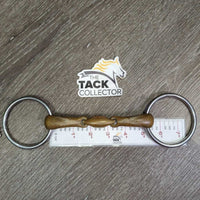 Thick Hvy French Link Loose Ring, center Lozenge *gc, clean, stains, residue, chews, scratches

