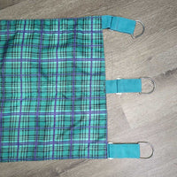 Hvy Closed Stall Guard, D Rings *like new, clean
