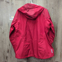 Rain Jacket Hood, Zipper "Spruce Meadows" *vgc, clean, v.wpf, stained cuffs, taped seams
