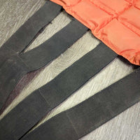 Pr Ice Leg Wraps, velcro *gc/fair, dirty, smell, stained, mnr leak, 2 deflated cells, undone velcro, threads
